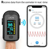 LPOW Bluetooth Pulse Oximeter Fingertip,APP for Smart Tracking, Batteries and Lanyard Included